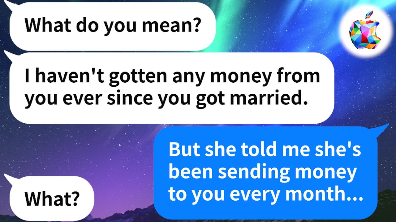 【Apple】My wife has been lying about sending my mom money... what else has she been lying about?