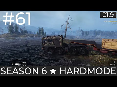 S06 Hardmode #61 - Eiswacht 4 (Maine, USA) ★ Snowrunner Deutsch
