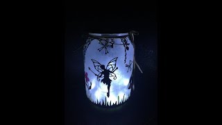 How to Make a Fairy Lantern in a Jar -- DIY Fairy Night Light!