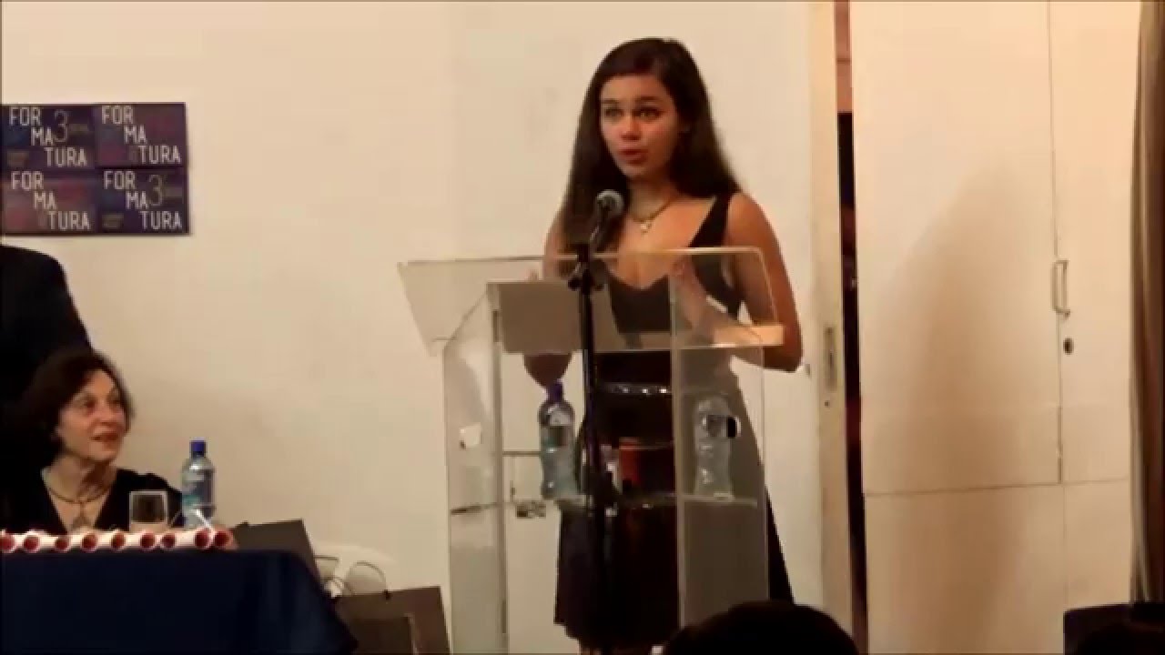 Discurso de Formatura - 9º Ano - 2015 - ORT Brasil