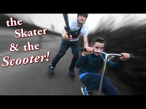 Let’s roll!  Inline skating, rollerblading, Aeon 80