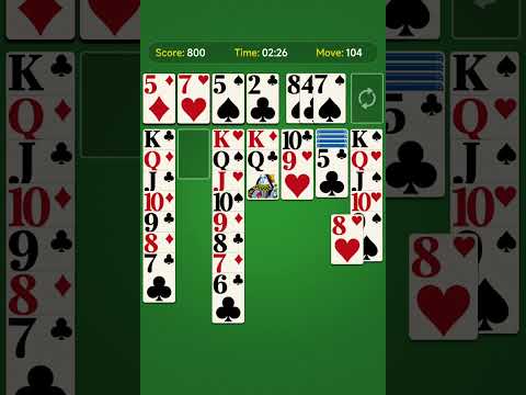 Mint Solitaire Klondike Patience Card Game