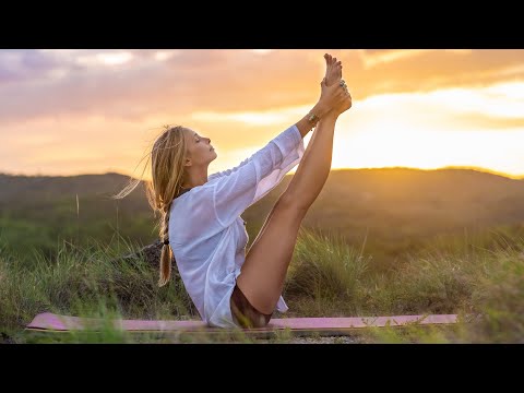 20 Min Sunset Yoga Flow | Feel Good Yoga For Total Mind & Body Re-Alignment