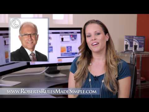 Robert's Rules Revealed: Ep. 17 - Dealing With a Conflict of Interest