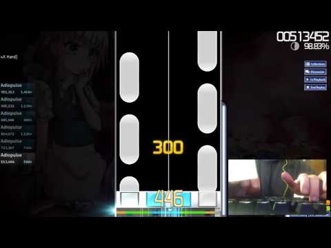 [osu!mania] NH22 - Corrosion 1x miss ｡･ﾟヾ(✦థ ｪ థ)ﾉ｡ﾟ･｡