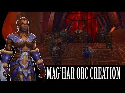 World of Warcraft [ Mag'har Orc Creation / Intro Quest ]