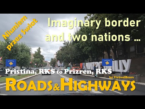 Roads&Highways, TimeLapse Pristina, RKS to Prizren, RKS, video of the entire route :) ...
