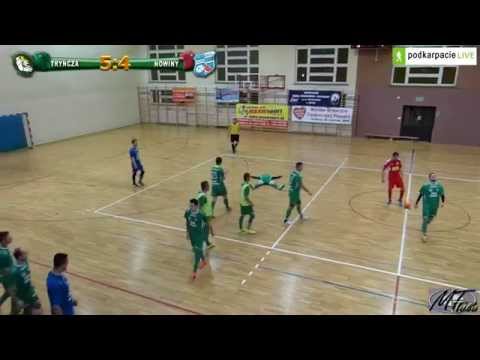 Skrót meczu Futsal 1/16 PP GÓRAL Tryńcza 5:4(0:1,4:4) EKOM Nowiny 2015-01-10
