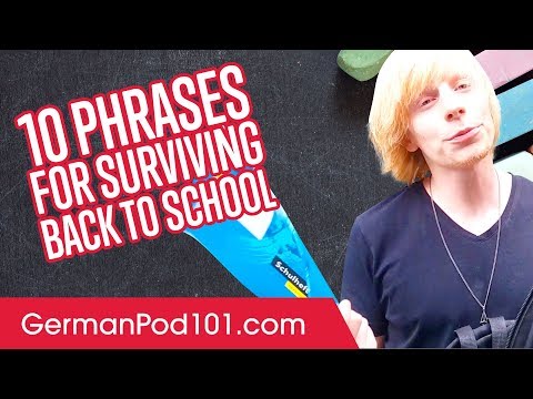 Learn The Most Useful Words in German