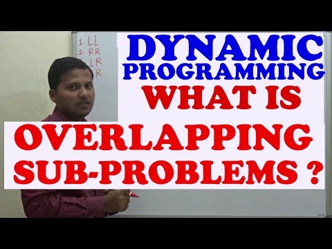 Overlapping SubProblems Property in Dynamic Programming (Example:- Fibonacci series)