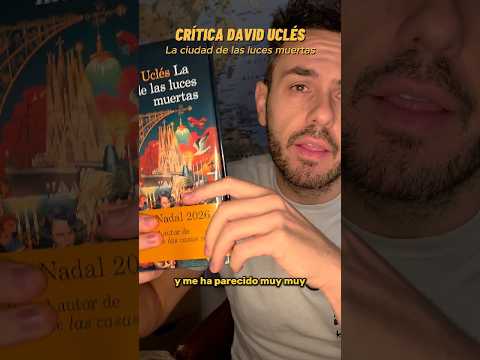 DAVID UCLÉS y el PREMIO NADAL: una mala novela y un sistema de premios huecos