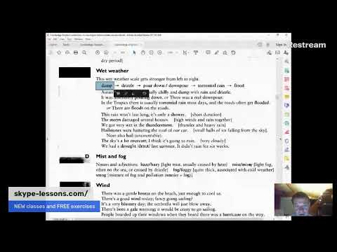 Weather Vocabulary - Lesson 23