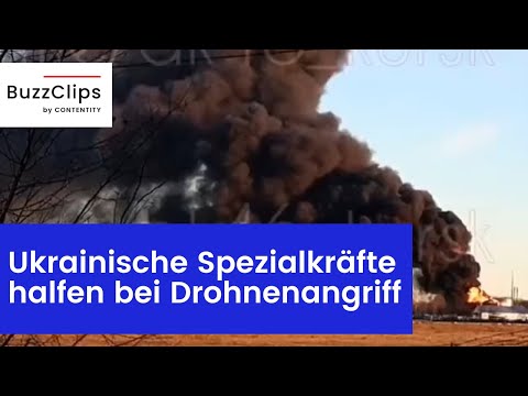Ukrainische Spezialkräfte halfen bei Drohnenangriff auf russische Luftwaffenbasis