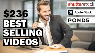 My Best Selling Stock Footages on Shutterstock  - Top Selling Videos - Passive Income