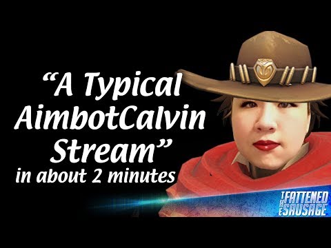 A Typical AimbotCalvin Stream In About 2 Minutes
