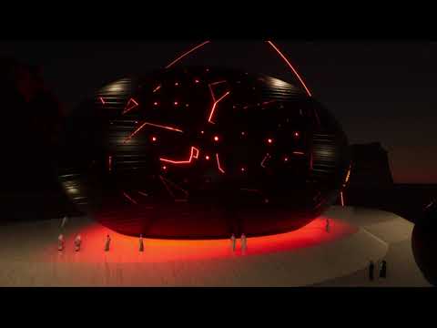 Iconic Landmarks's proposal for an hotel & planetarium in Saudi Arabia