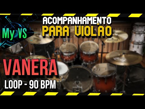 🥁 VANERA (Vaneira) drum Loop for playing and composing | bpm 90 [updated]