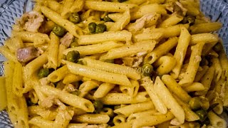 Simple Chicken Stock Pasta Recipe/ Pasta Recipe for Kids English subtitles by Cooking time with zoya