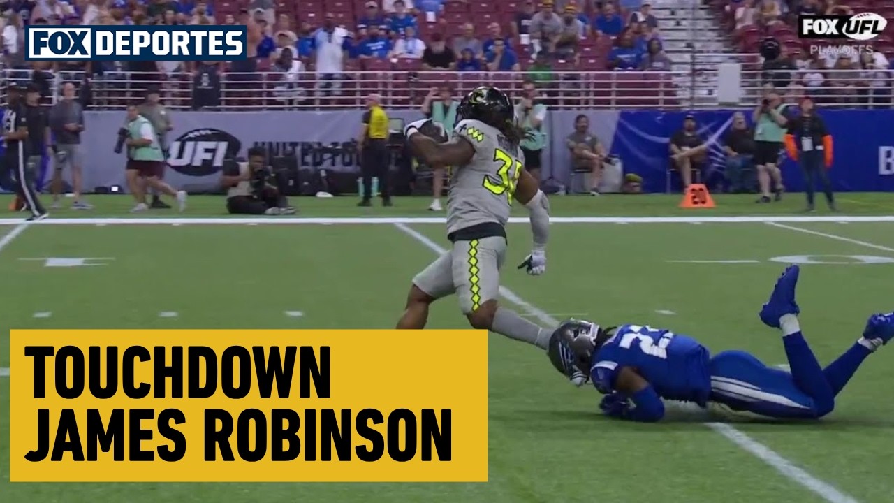 😎🔥 TOUCHDOWN James Robinson | Louisville Kings 0-0 St. Louis Battlehawks | UFL Playoffs 2026