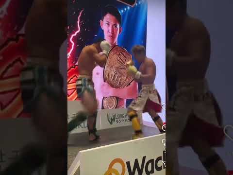 野杁正明 vs 武尊のマススパーリング