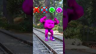 Download lagu TRAIN CHALLENGE RAINBOW Udin Din Din Dun in GTA 5 #gta5 mp3