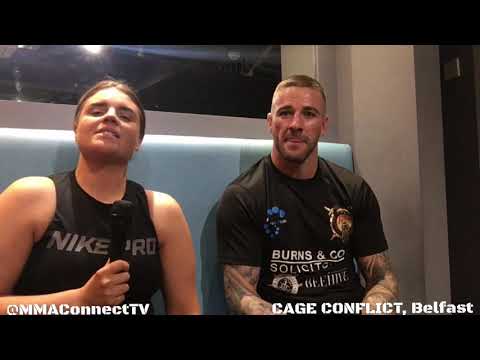 Fight Academy Ireland 's Kyle McClurkin talks big finish at Cage Conflict in Belfast