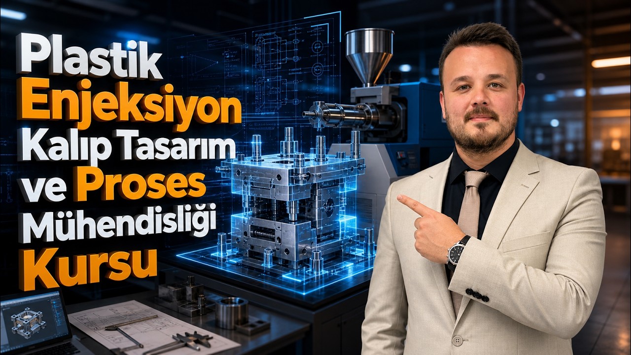Plastik Enjeksiyon Kalıp Tasarım ve Proses Mühendisliği Kursu