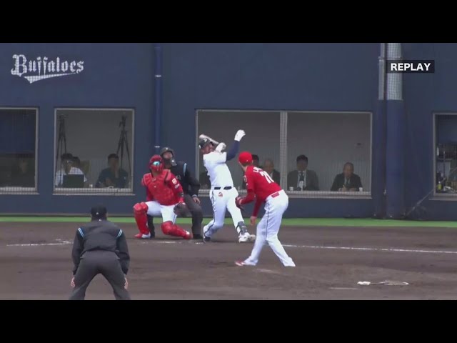 【ファーム】バファローズ・マレーロが2打席連続となる2ランHRで5打点の活躍!! 2019/4/27 B-C(ファーム)