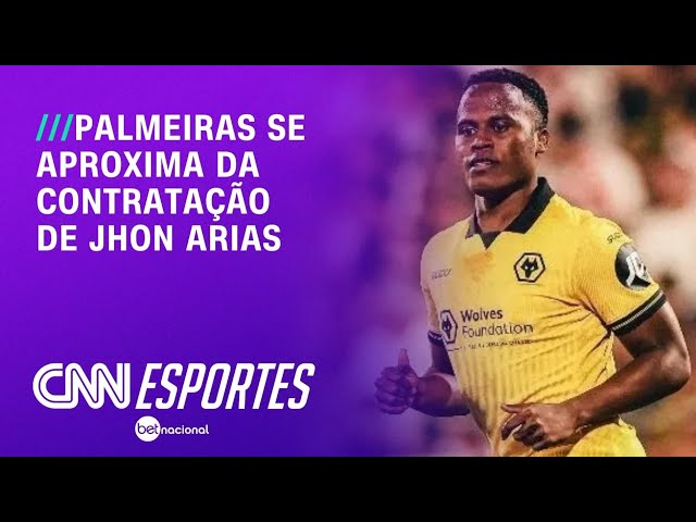 Palmeiras se aproxima da contratação de Jhon Arias por valor milionário | CNN NOVO DIA