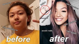 spending $1000 to not be ugly | glow up challenge | maiphammy