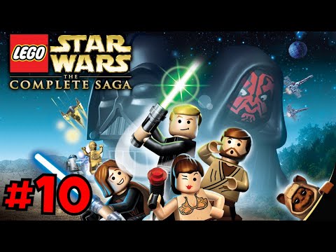 Lego Star Wars The Complete Saga Walkthrough Part 10 Jedi Battle