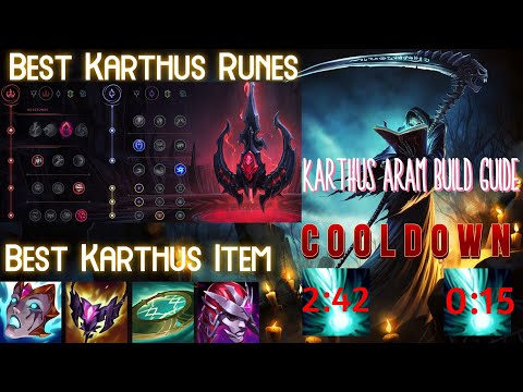LOL - League Of Legends - Karthus ARAM Build Guide, Runes, Items 12.23 NA, LoL