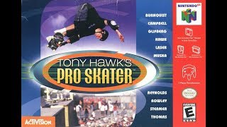 Tony Hawk's Pro Skater - Skate Park: Chicago (Career Mode) - N64