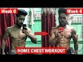 Home Chest Workout (no gym) | Build a BIGGER CHEST Fast