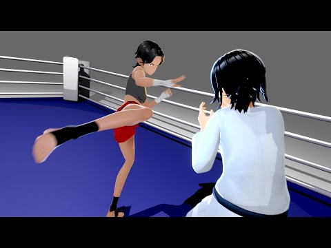 【Girls Fight】Isami vs Mali【Blender】