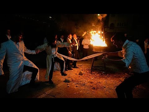 Video Thumbnail: Orthodox Jews celebrate Lag BaOmer holiday in Jerusalem