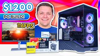 Best $1200 Gaming PC Build Right Now! 👀 thumbnail