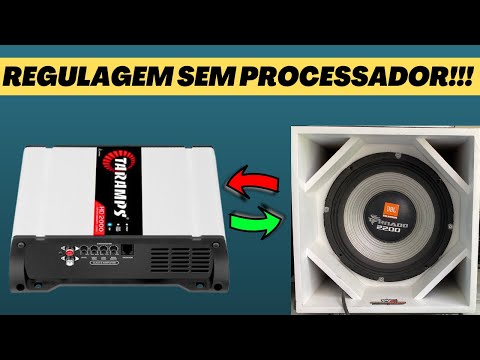 How to ADJUST AMPLIFIER Module Sound without audio processor | Which setting to use?