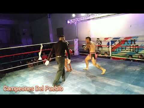 🥊Marcos Rios Vs Tiziano Carrizo - EXHIBICION - Campeones Del Pueblo - Siempre Humilde