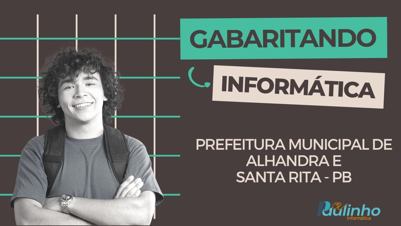 Aula 01 - Prefeitura de Alhandra e Santa Rita - PB - (Hardware, Software e Periféricos)
