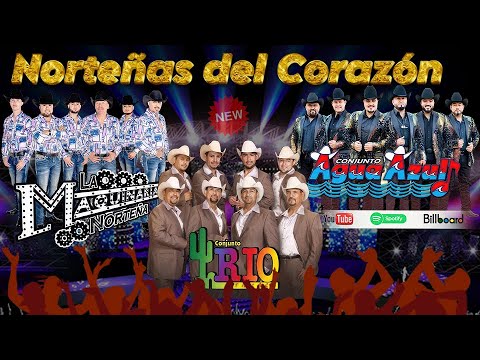 🌞 Conjunto Rio Grande 🔥 La Maquinaria Norteña ✨  Conjunto Agua Azul ❤️ Norteñas Mix 2025💥
