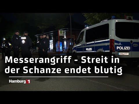 Messerangriff in der Sternschanze - Zwei Männer verletzt und festgenommen