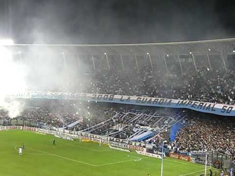 Racing Club vs Banfield Hincha La Guardia Pyroshow Clausura 2009