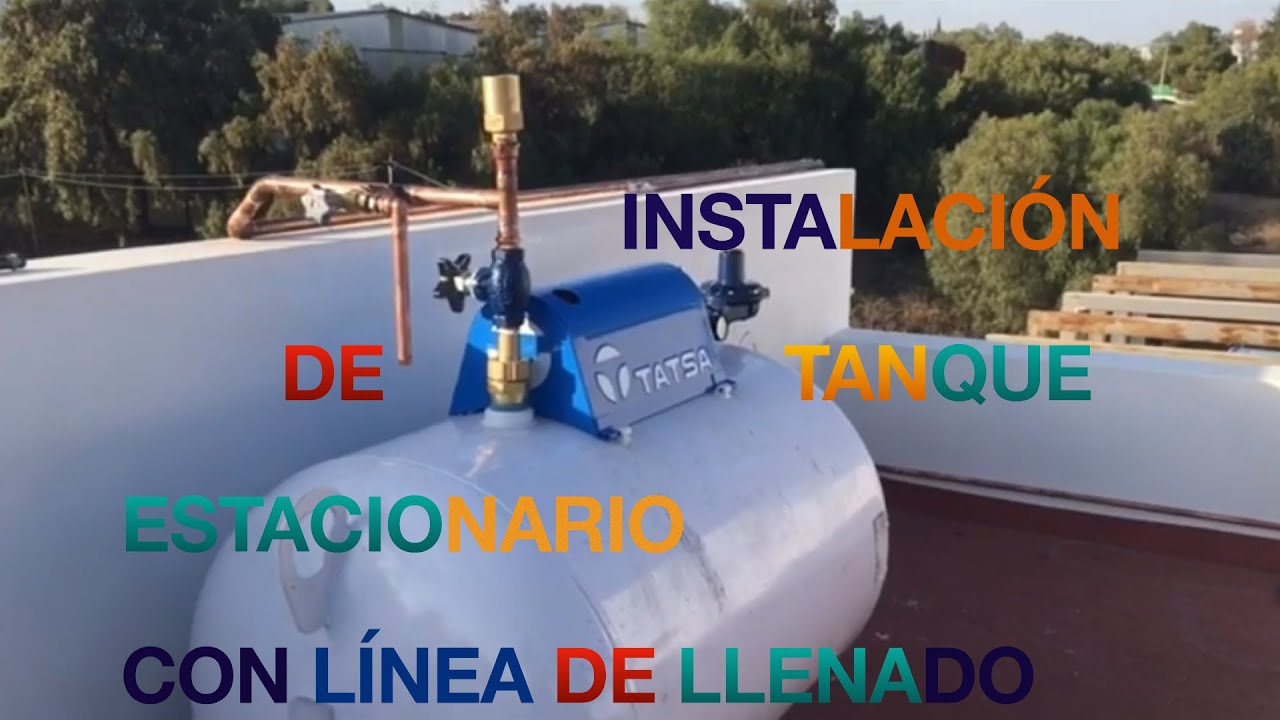 Watch COMO INSTALAR UN TANQUE ESTACIONARIO PARA GAS LP Now COMO INSTALAR UN TANQUE ESTACIONARIO PARA GAS LP