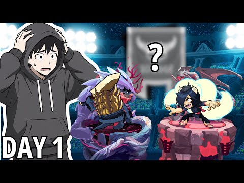 Day 1 of 100 – Playing My Placement Matches (Brawlhalla)