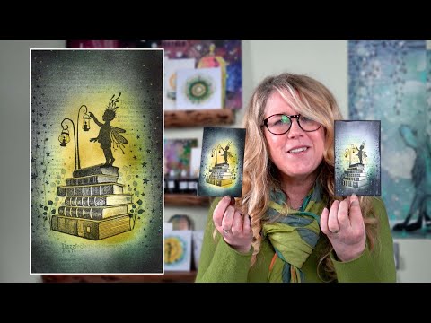 Rory Lights the Lamps by Tracey Dutton - A Lavinia Stamps Tutorial