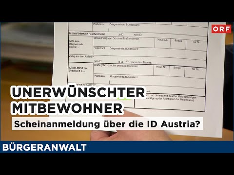 Unwanted roommate: Fictitious registration via ID Austria? | Ombudsman 20.12.2025