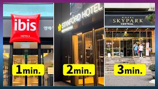 Stop Walking! Best 3 Seoul Myeongdong Hotels Right Next to Airport Bus Stops! 🚌