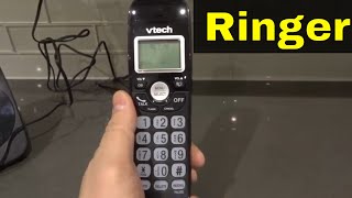 How To Turn Off Ringer On A Vtech Cordless Phone-Tutorial