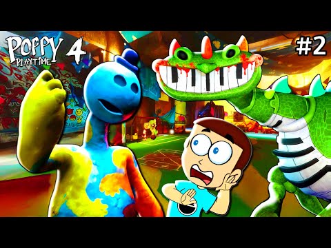 Poppy Playtime Chapter 4 - Pianosaurus 🎹 #2 | Shiva and kanzo Gameplay